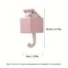 1pcs New Cute Cartoon Cat Hooks with Strong Adhesive