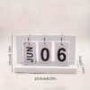 5f3fcc72-9a19-46ee-b729-69c655fd285b.jpg Easy Home Desktop Calendar Decoration white