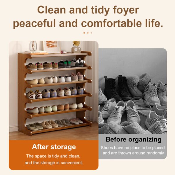 A Versatile Shoe Storage Cabinet for The Entrance 5 Floors