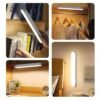Rechargeable LED Light for Bedroom with 2 Bases 3 Colors Magnetic Emergency Desk Study Lamp with Rem