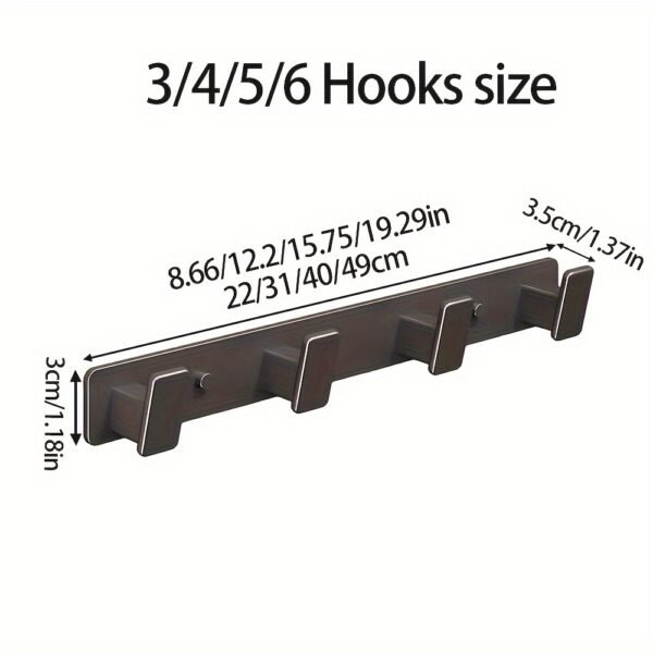 e919f2a3-a708-44d6-982d-896ea88bd647.jpg Space Aluminum + ABS Material Wall Hook Rack